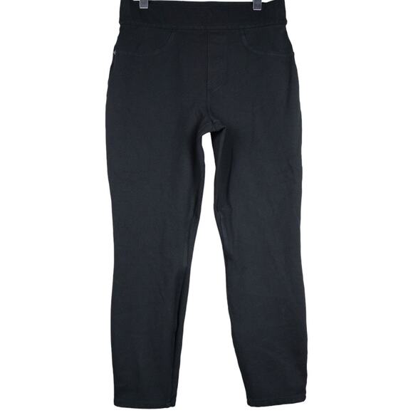 Spanx Black The Perfect Pant Ankle Ponte 4 Pocket High Waist Shaping S PETITIE - Picture 2 of 13